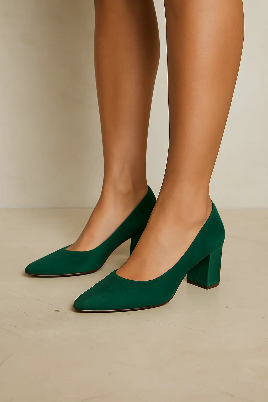 Scarpin Esmeralda Suede